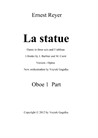 Cтатуя (La statue) - партия гобойa