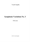 Symphonische Variationen Nr.3